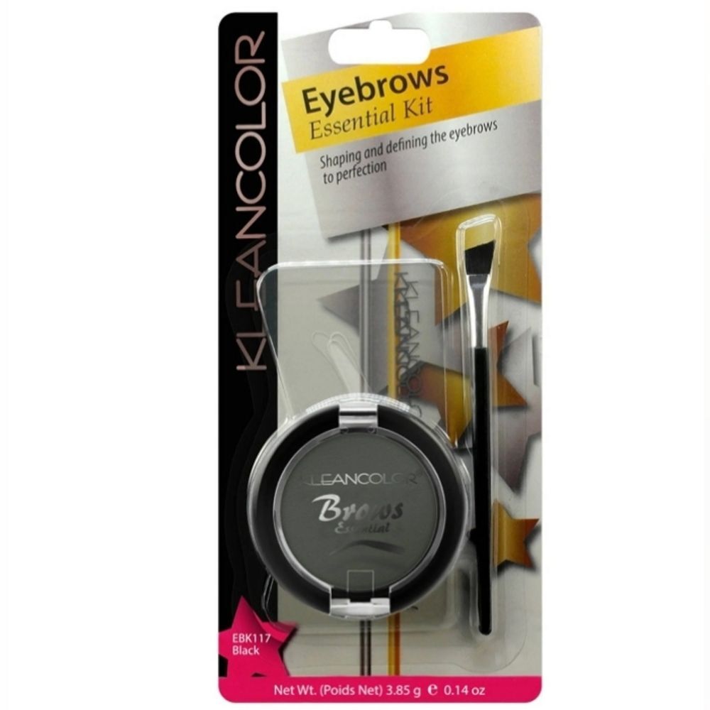 New Kleancolor Eyebrows Essential Kit Black